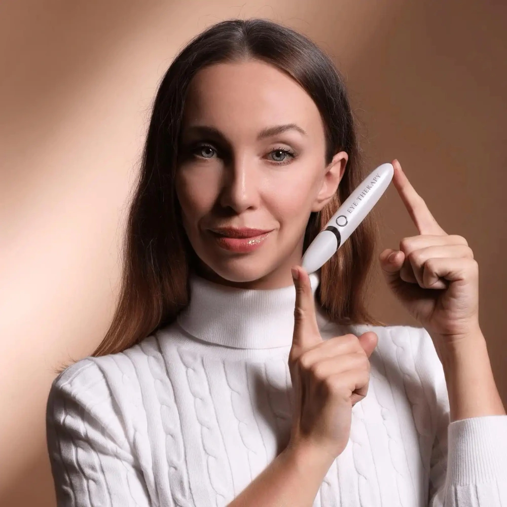 מכשיר לטיפול בשקיות מתחת לעיניים, כהויות ועיגולים שחורים סביב העיניים