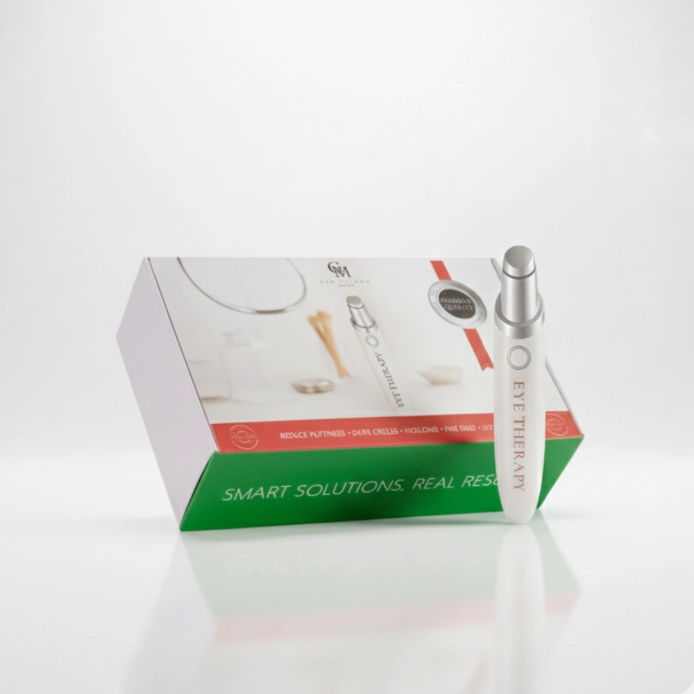 מכשיר לטיפול בשקיות מתחת לעיניים, כהויות ועיגולים שחורים סביב העיניים